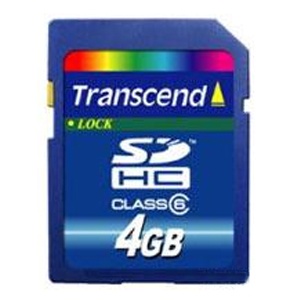      Transcend Transcend Secure Digital 04 Gb Class 6 +RDS5W c/r [SDHC]