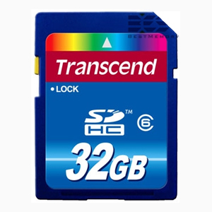      Transcend Transcend Secure Digital 32 Gb Class 6 [SDHC]
