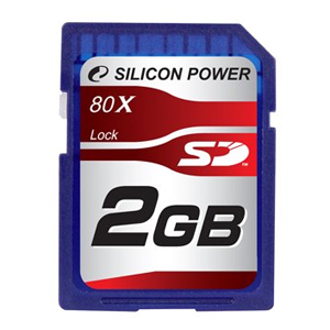      Silicon Power Silicon Power Secure Digital 02 Gb 80X