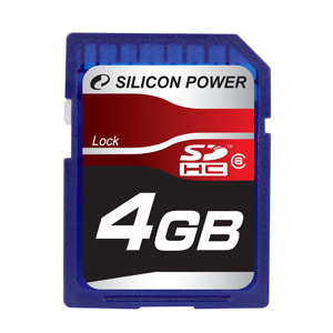      Silicon Power Silicon Power Micro Secure Digital 04 Gb SDHC Class 2 + 2adapt