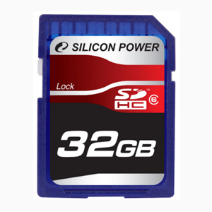      Silicon Power Silicon Power Secure Digital 32 Gb [SDHC] Class 6