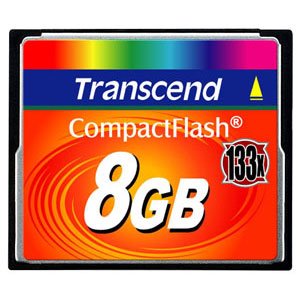      Transcend Transcend Compact Flash 08 Gb 133