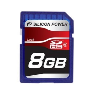      Silicon Power Silicon Power Secure Digital 08 Gb Class 6 [SDHC]