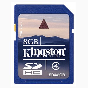      Kingston Kingston Secure Digital 08 Gb Class 4 [HC] (25)