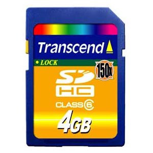      Transcend Transcend Secure Digital 04 Gb Class 6 [SDHC] (0/0/0)