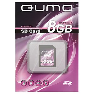      QUMO QUMO Secure Digital 08 Gb Class6 [HC]