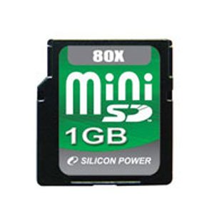      Silicon Power Silicon Power Mini Secure Digital 01 Gb 80X + adapter