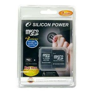      Silicon Power Silicon Power Micro Secure Digital 02 Gb + 2 Adapt.