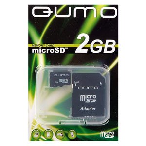      QUMO QUMO Micro Secure Digital 02 Gb + Adapter