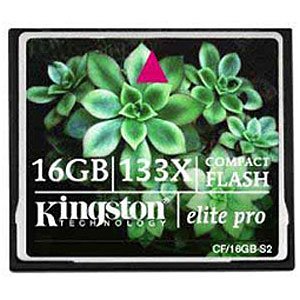      Kingston Kingston Compact Flash 16 Gb Elite Pro - 2 [133] (0/0/0)