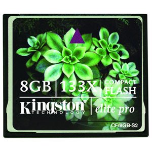      Kingston Kingston Compact Flash 08 Gb Elite Pro - 2 [133]