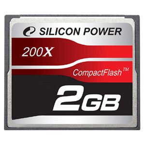      Transcend Silicon Power Compact Flash 02 Gb 200