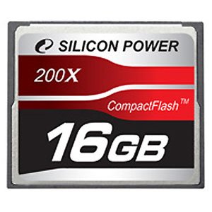      Transcend Silicon Power Compact Flash 16 Gb 200