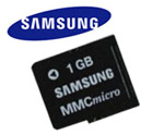 Samsung:     MMCmicro  1 