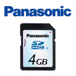 Panasonic  SDHC    4,      SD 