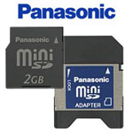 2  miniSD   Panasonic