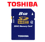 8  SDHC-  Toshiba