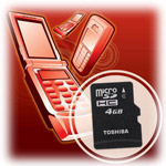    microSDHC  4   Toshiba