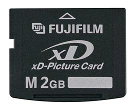 xD-Picture Card M2GB: 2     Fujifilm 