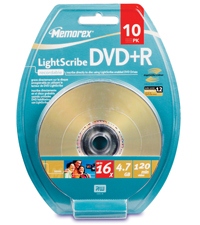 Memorex LightScribe 16