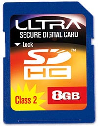 8  Ultra   SDHC  150 . 