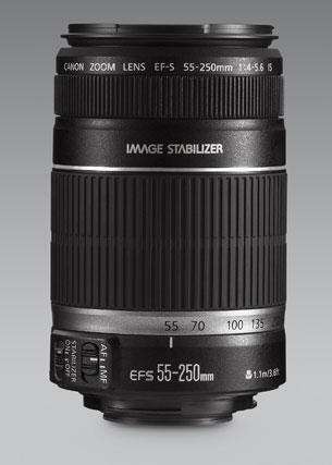 Canon EF-S 55-250MM f/4-5.6 IS
